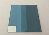 8mm Tinted Blue Polycarbonate  Laminated Glass Sheets impact resistant