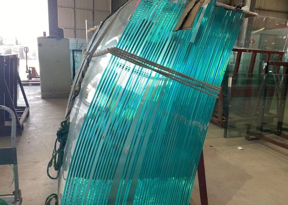 20x20 Bent Frosted Tempered Glass Panels For Shower Panel